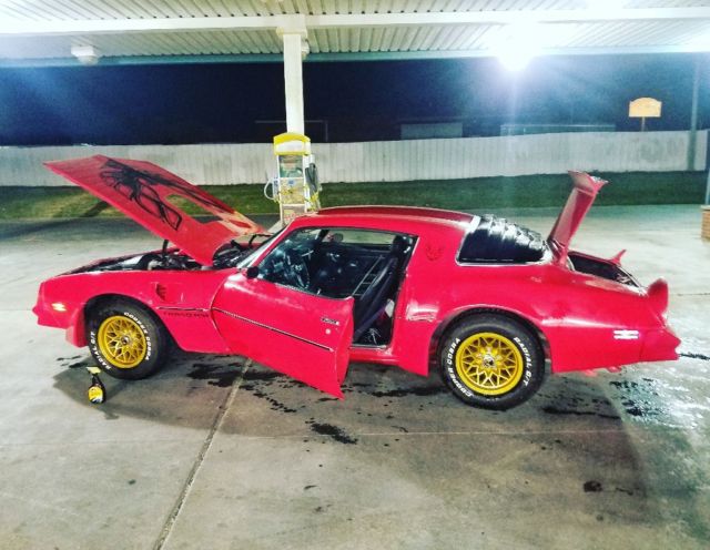 1978 Red Pontiac Trans Am Coupe