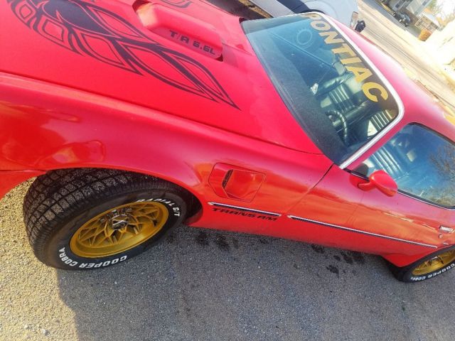 1978 Red Pontiac Trans Am Coupe