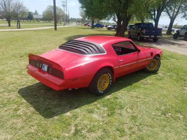 1978 Red Pontiac Trans Am Coupe