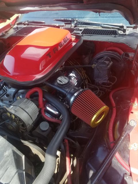 1978 Red Pontiac Trans Am Coupe