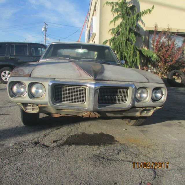 1969 Green Pontiac Firebird Coupe