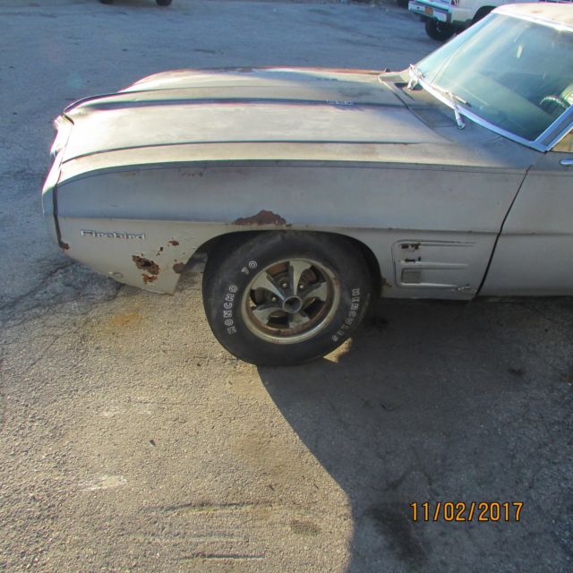1969 Green Pontiac Firebird Coupe
