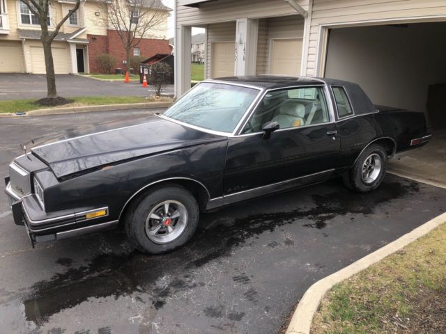 1984 Black Pontiac Grand Prix Coupe