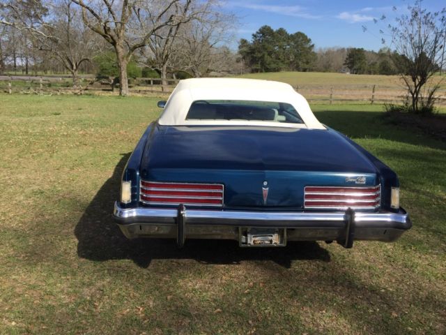 1973 Blue Pontiac Other Convertible