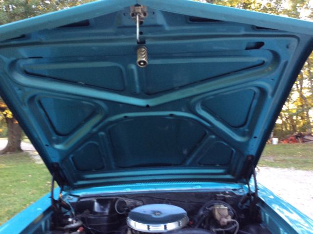 1967 Blue Pontiac GTO Coupe