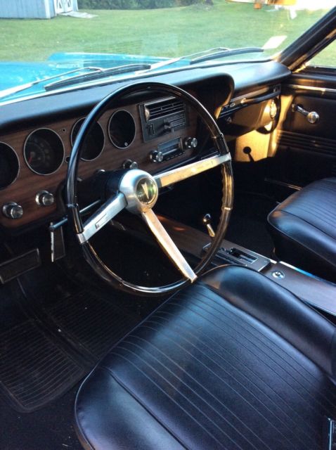 1967 Blue Pontiac GTO Coupe