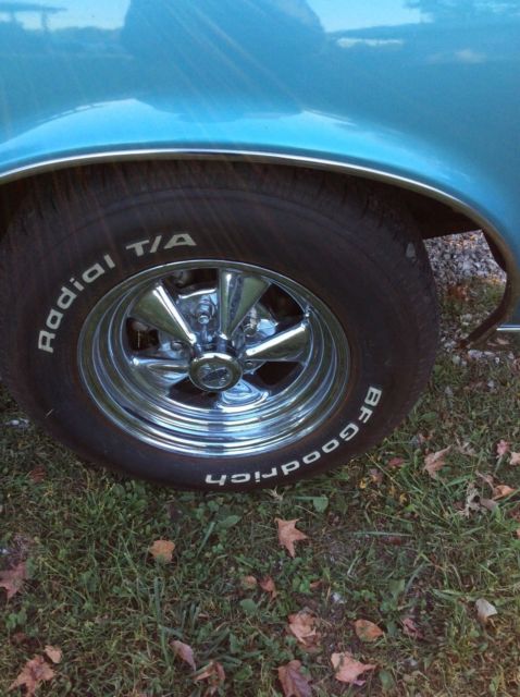 1967 Blue Pontiac GTO Coupe