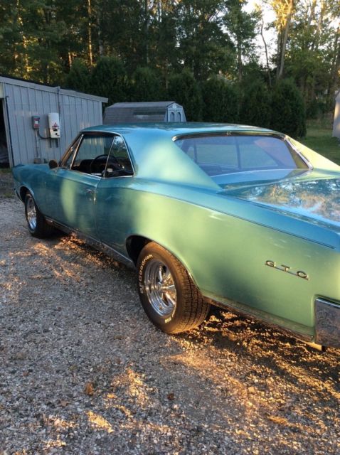 1967 Blue Pontiac GTO Coupe