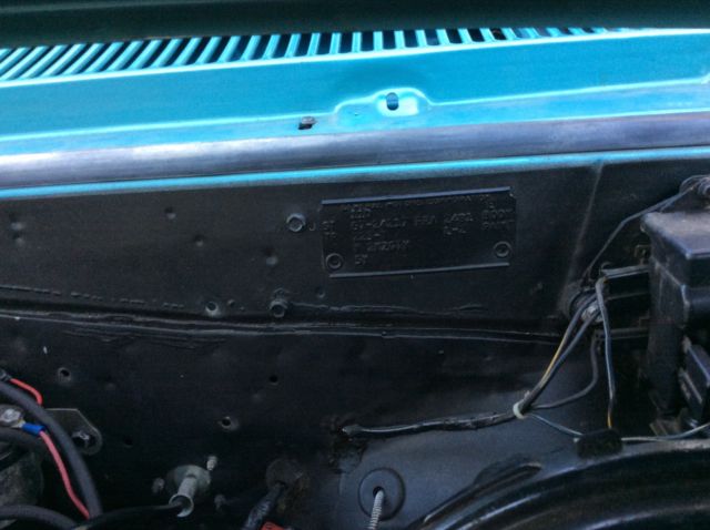 1967 Blue Pontiac GTO Coupe