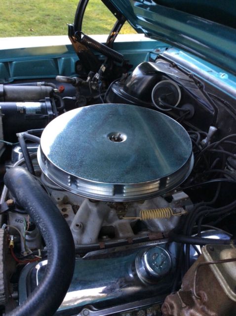 1967 Blue Pontiac GTO Coupe