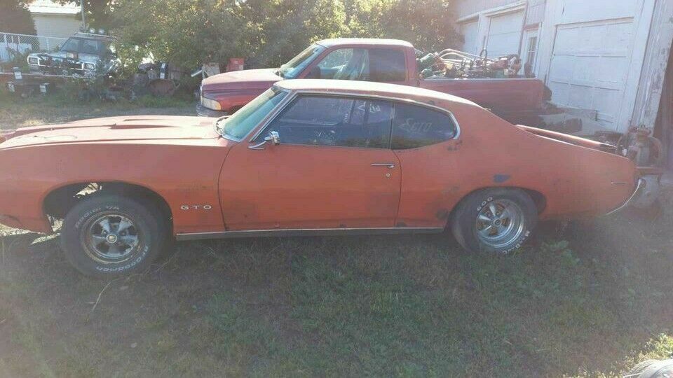 1969 Red Pontiac GTO Coupe
