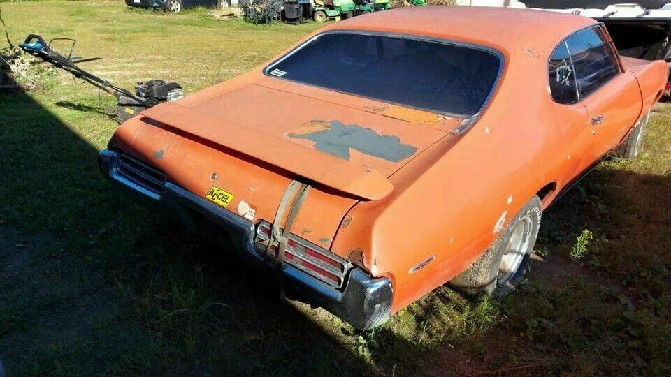 1969 Red Pontiac GTO Coupe