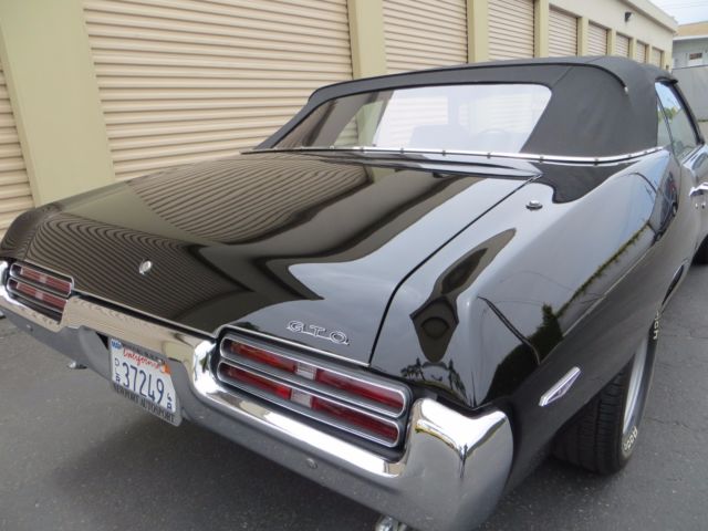 1969 Red Pontiac GTO Convertible