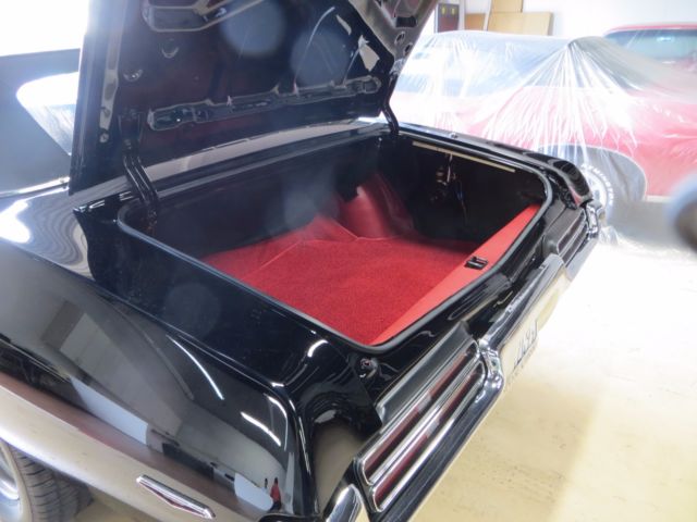 1969 Red Pontiac GTO Convertible