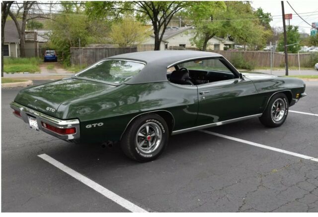 1972 Wilderness Green Metallic Pontiac GTO Sedan