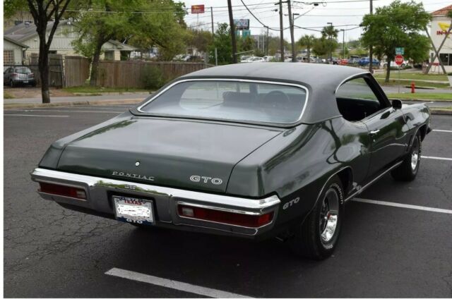 1972 Wilderness Green Metallic Pontiac GTO Sedan