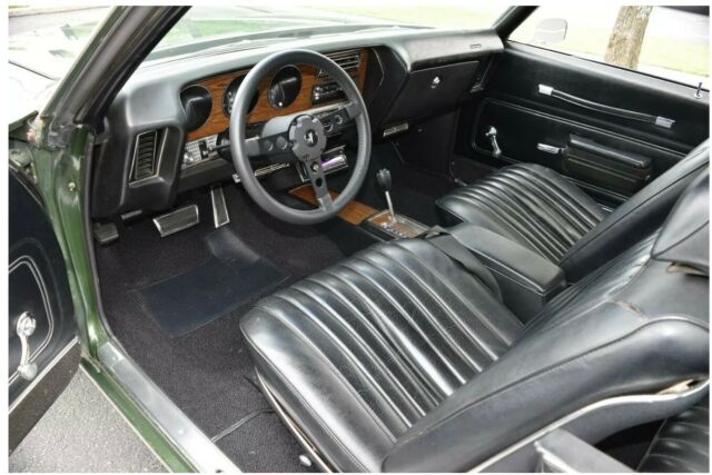 1972 Wilderness Green Metallic Pontiac GTO Sedan