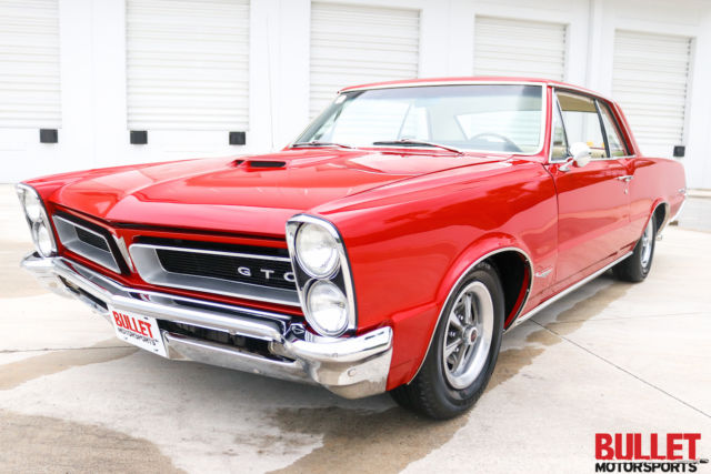 1965 Red Pontiac GTO Coupe