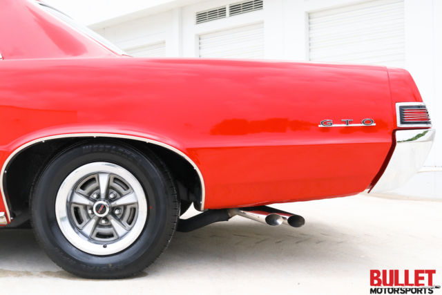1965 Red Pontiac GTO Coupe
