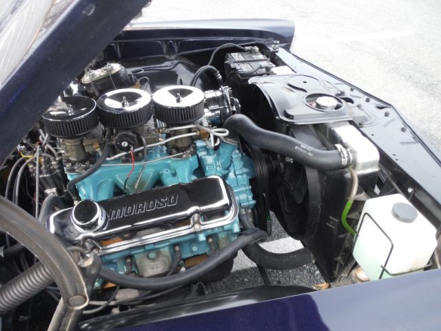 1965 Blue Pontiac GTO