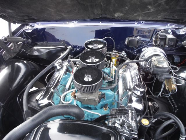 1965 Blue Pontiac GTO