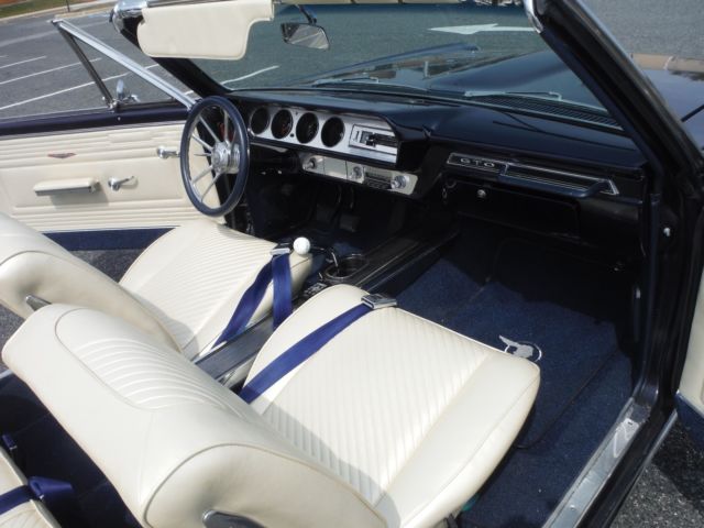 1965 Blue Pontiac GTO