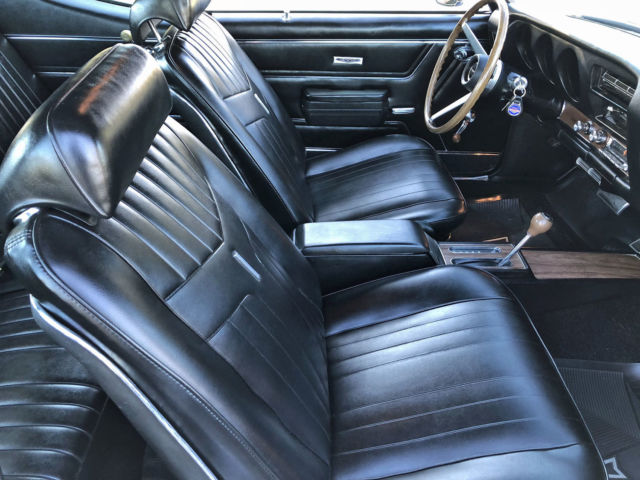 1969 Black Pontiac GTO