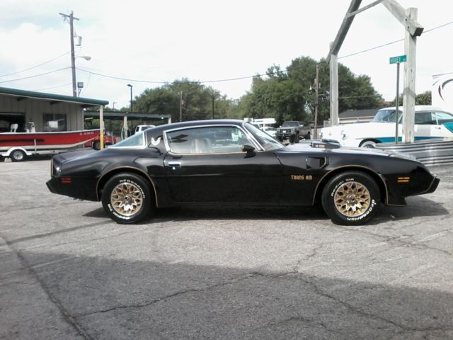 1979 Black Pontiac Firebird Coupe