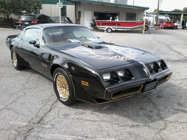 1979 Black Pontiac Firebird Coupe