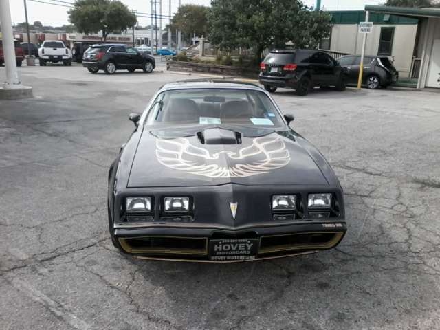 1979 Black Pontiac Firebird Coupe