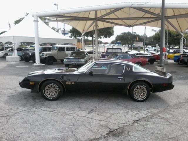 1979 Black Pontiac Firebird Coupe