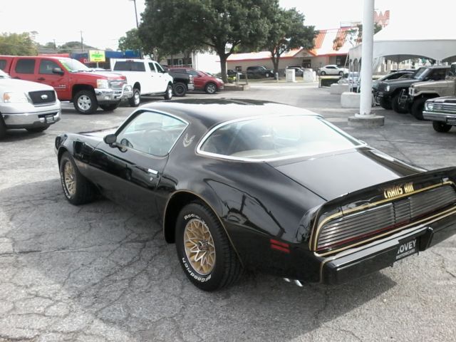 1979 Black Pontiac Firebird Coupe