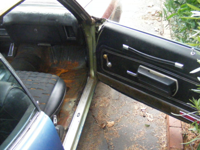 1972 Blue Pontiac Le Mans Coupe