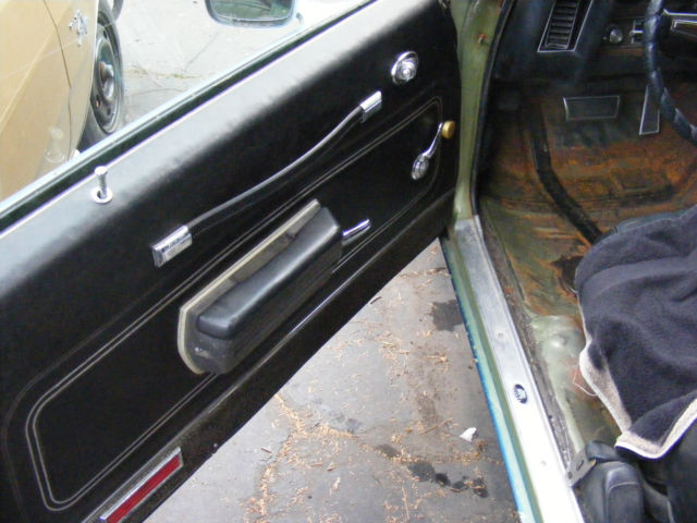 1972 Blue Pontiac Le Mans Coupe