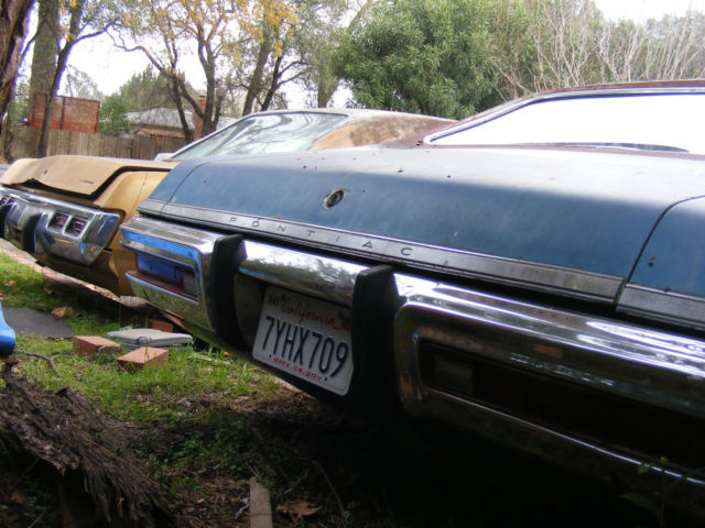1972 Blue Pontiac Le Mans Coupe