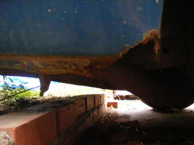 1972 Blue Pontiac Le Mans Coupe