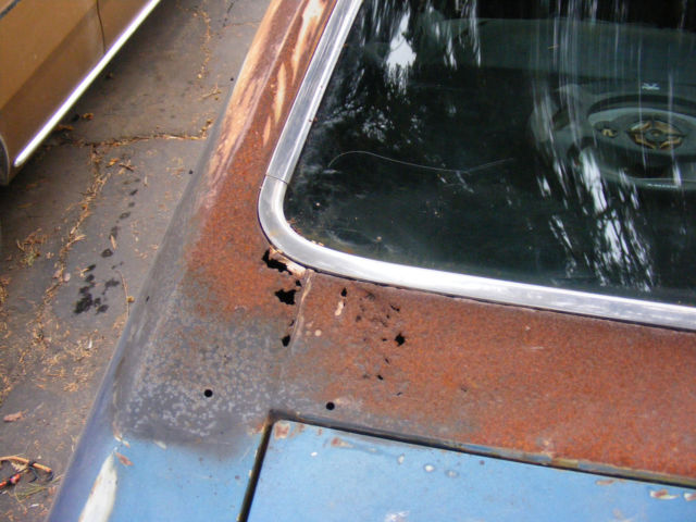 1972 Blue Pontiac Le Mans Coupe