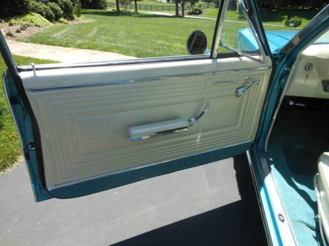 1965 Blue Pontiac GTO Coupe