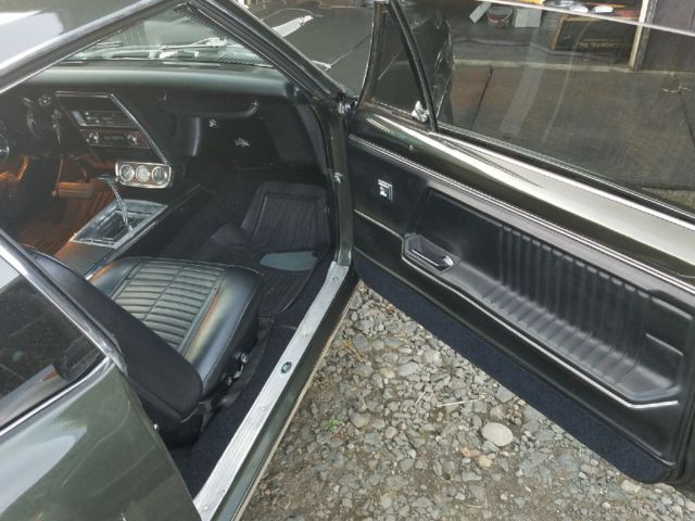 1967 Green Pontiac Firebird Coupe