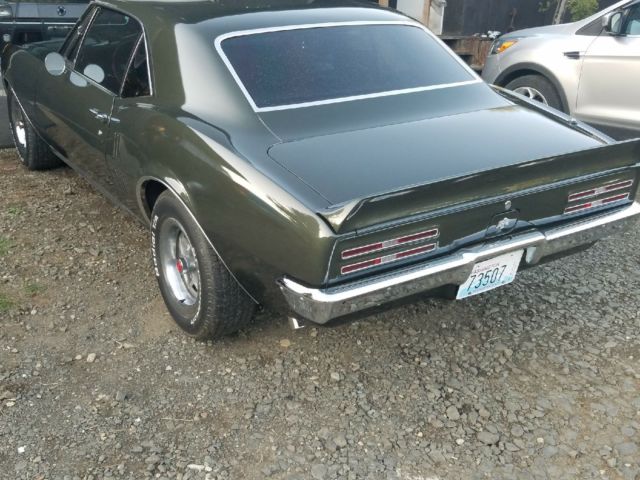 1967 Green Pontiac Firebird Coupe