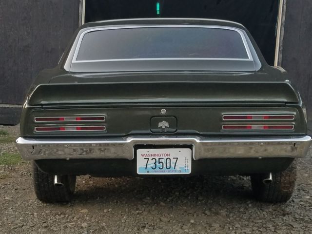 1967 Green Pontiac Firebird Coupe