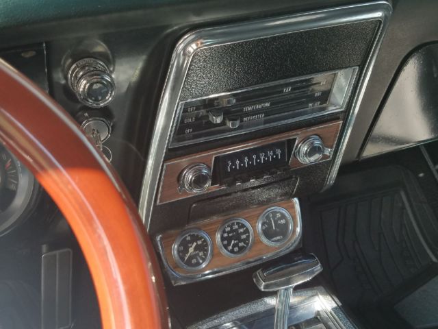 1967 Green Pontiac Firebird Coupe