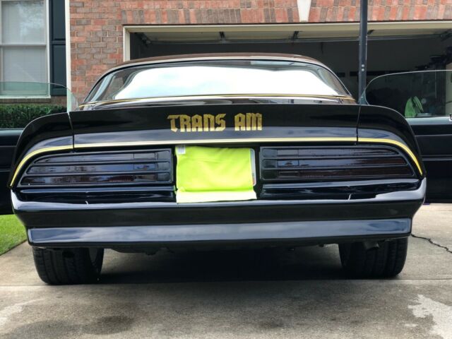 1978 BLACK Pontiac Trans Am