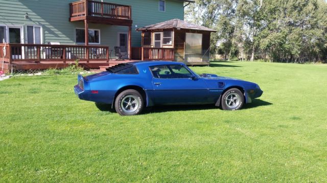 1981 Blue Pontiac Trans Am Coupe