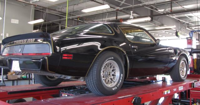 1981 Black Pontiac Trans Am Coupe