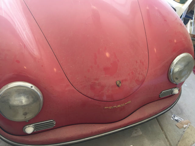 1958 Red Porsche Other Convertible