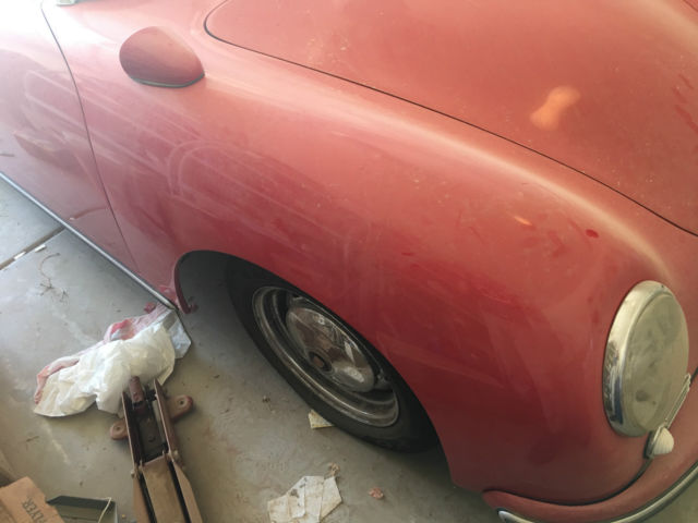 1958 Red Porsche Other Convertible