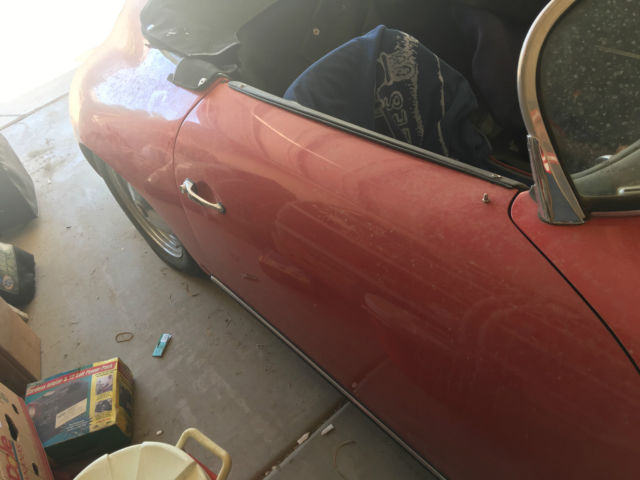 1958 Red Porsche Other Convertible