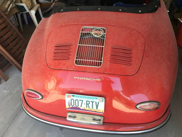 1958 Red Porsche Other Convertible
