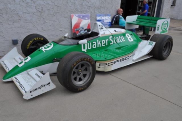 1980 Green/White Porsche 88P open wheel race car
